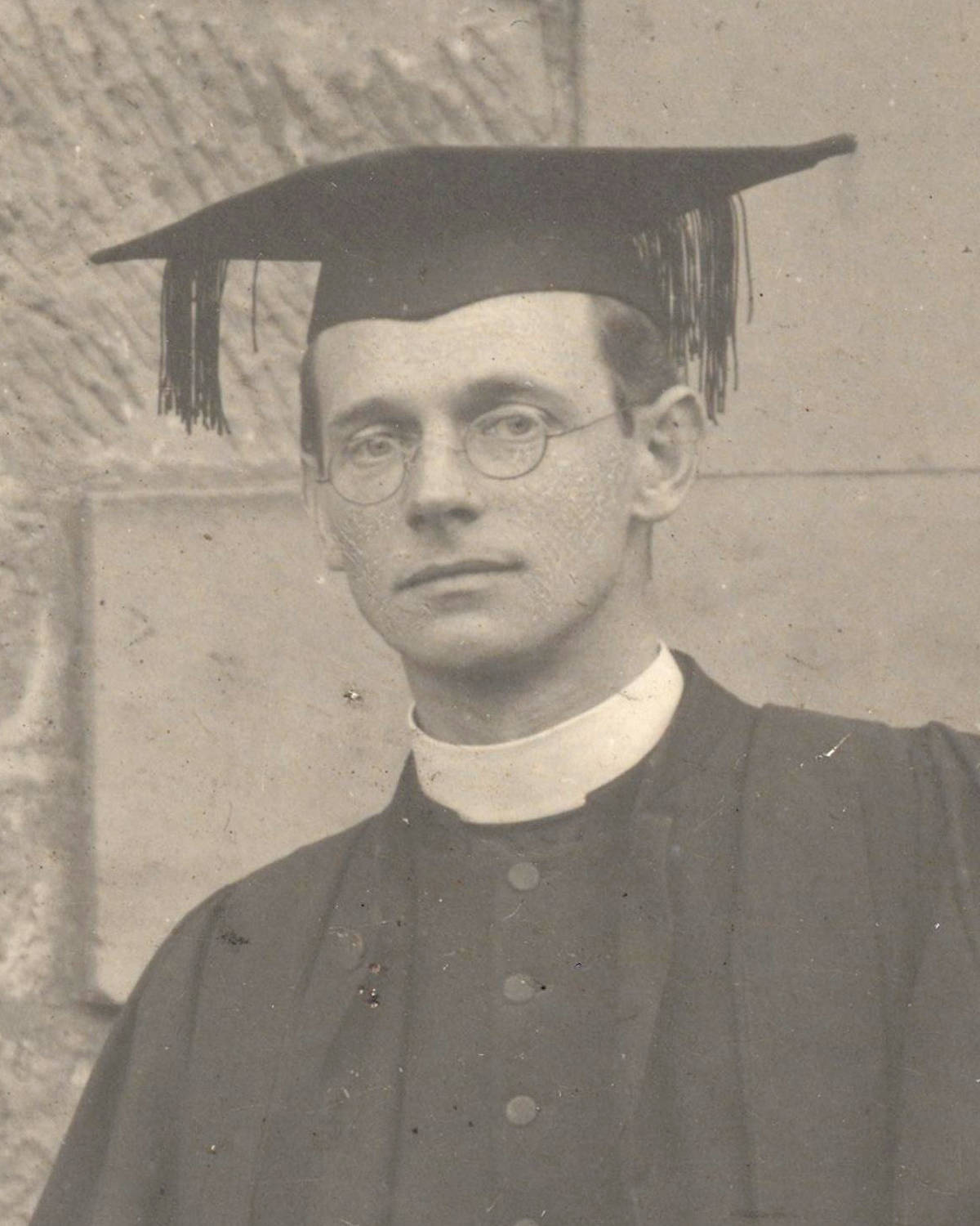 Rev E G Muschamp, 1908.