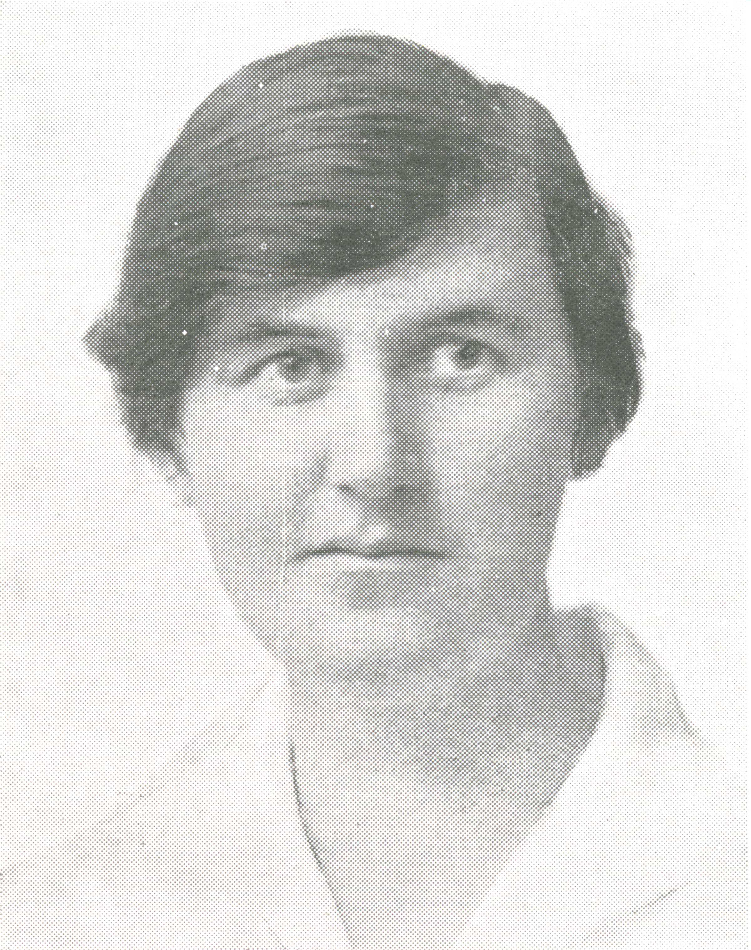 Miss Mary Todd, c1918.