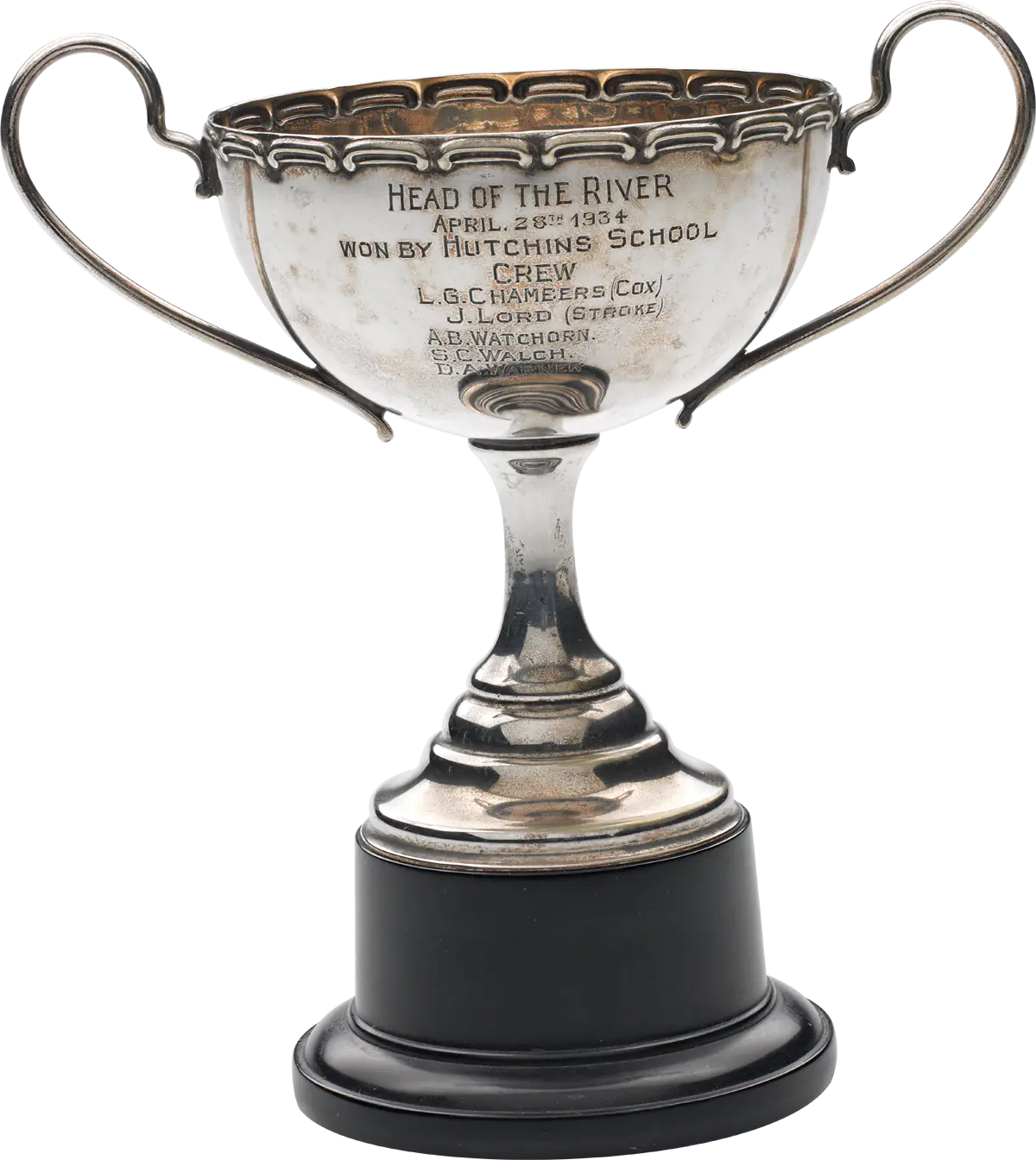 Head of the River cup, 1934.