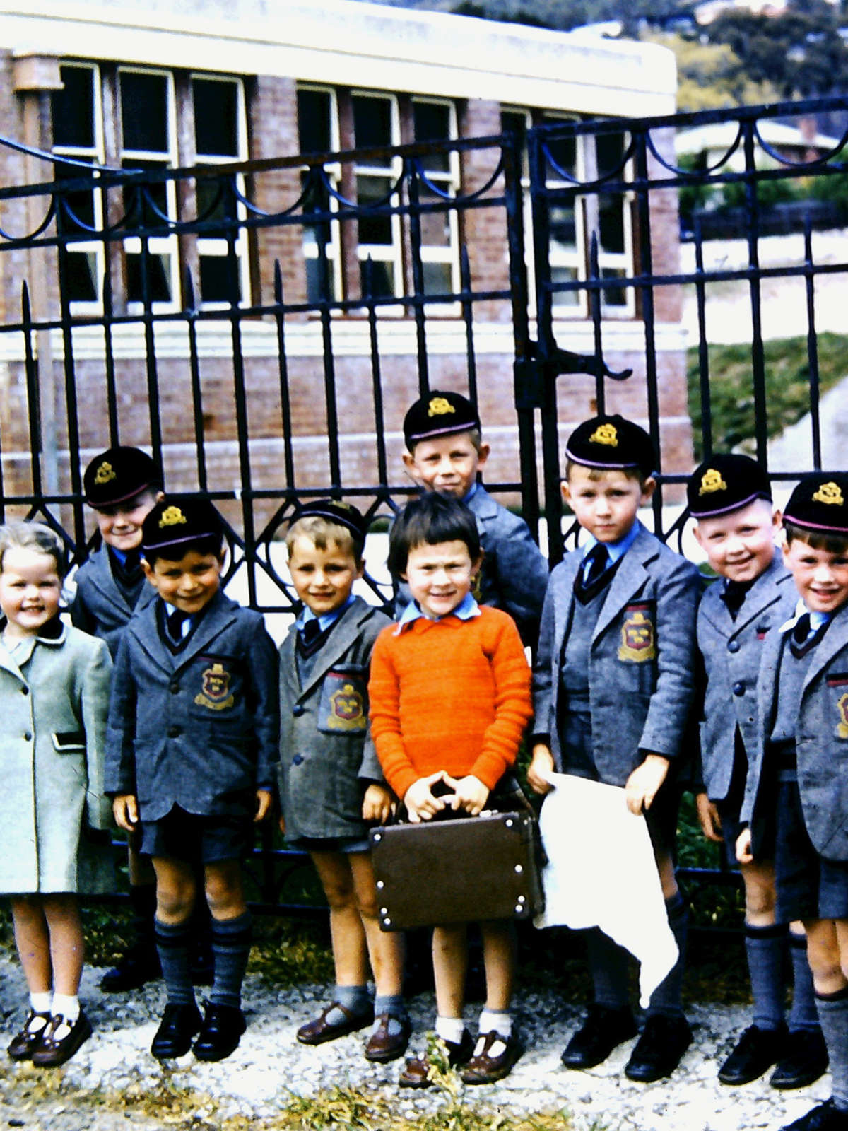 Kindergarten students, 1957.