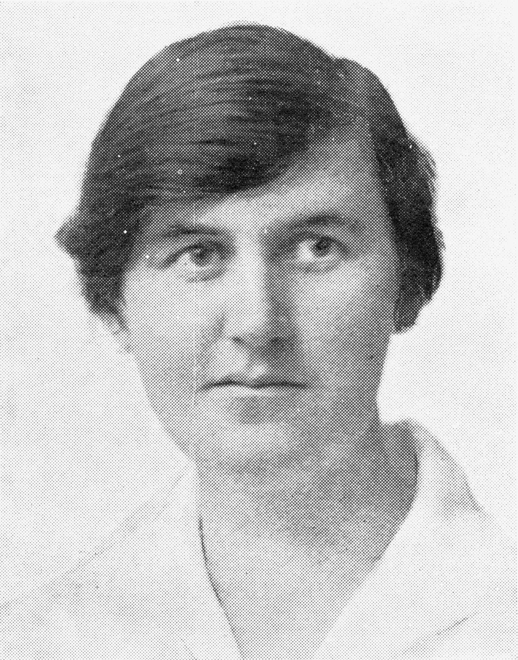 Miss Mary Todd, Mistress in Charge of Kindergarten, 1918–1924.