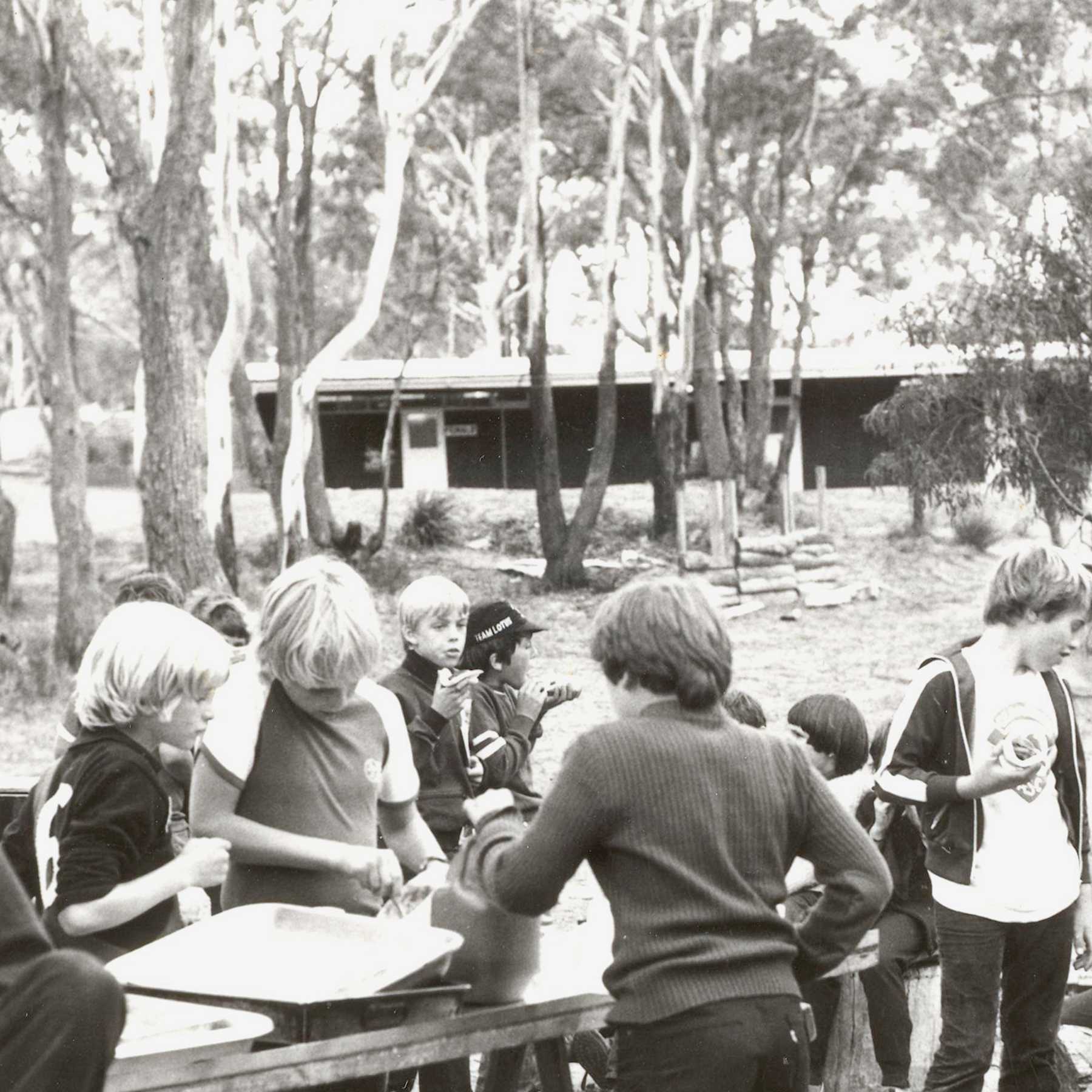 Juniors at Southport, 1981. Source: The Hutchins School Archives and Heritage Collection.
