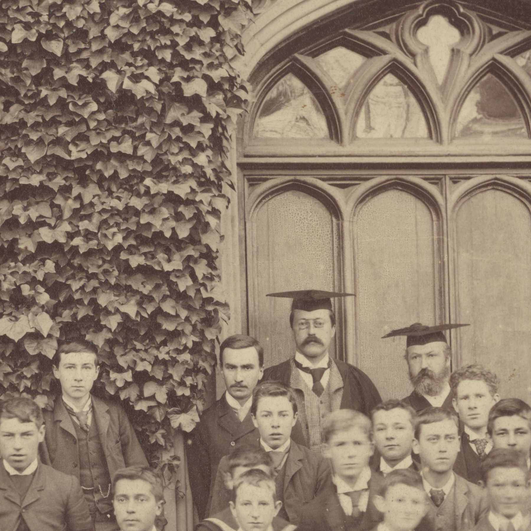 Staff and Senior School, 1892.
