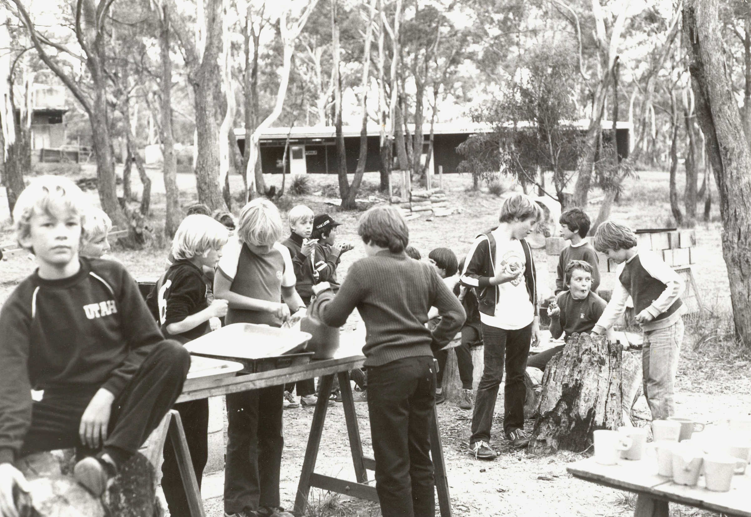Juniors at The Lea, 1981.