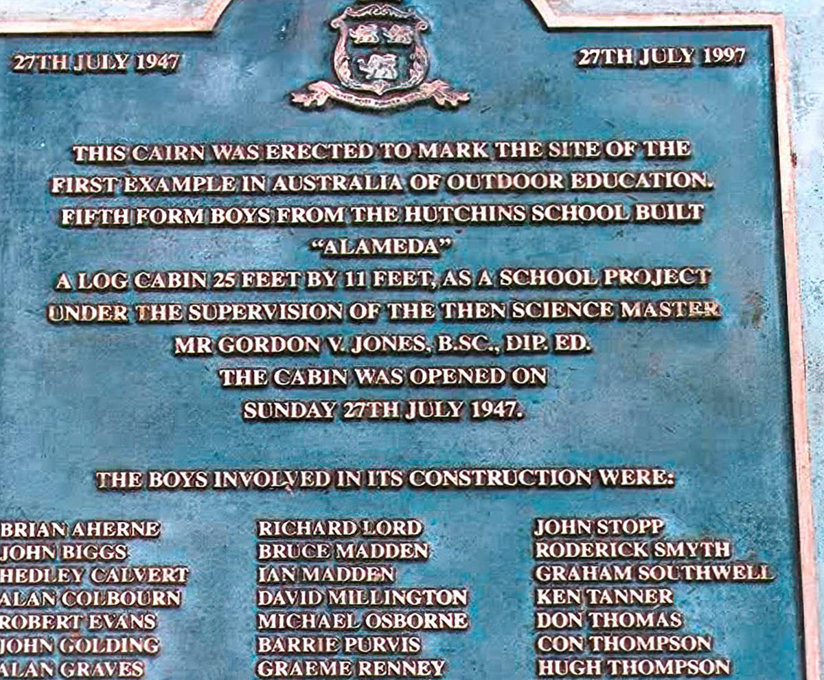 Chauncy Vale 50th anniversary plaque, 1997