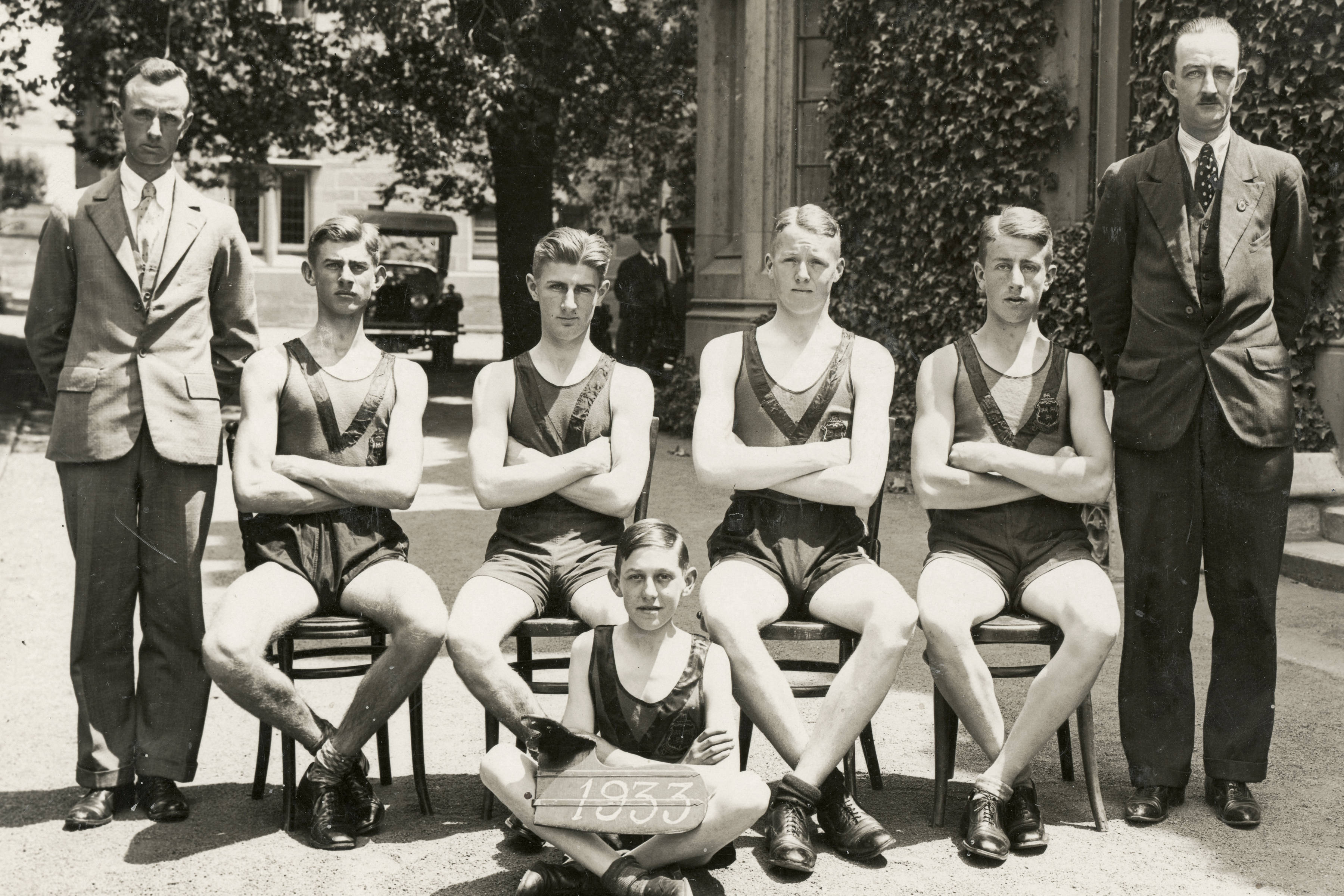 Hutchins crew, 1933.