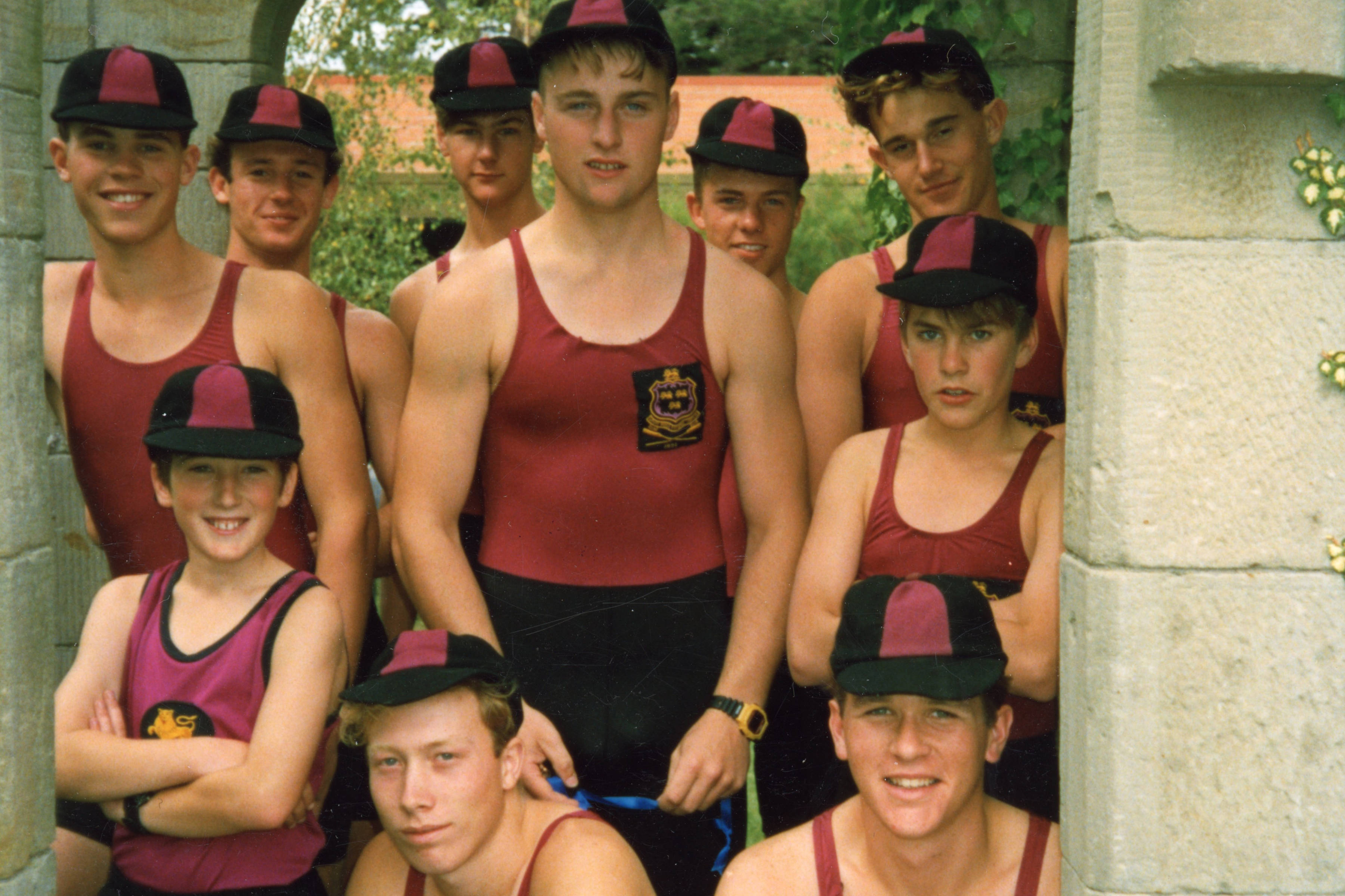 Rowers at the Bell Tower, 1991.