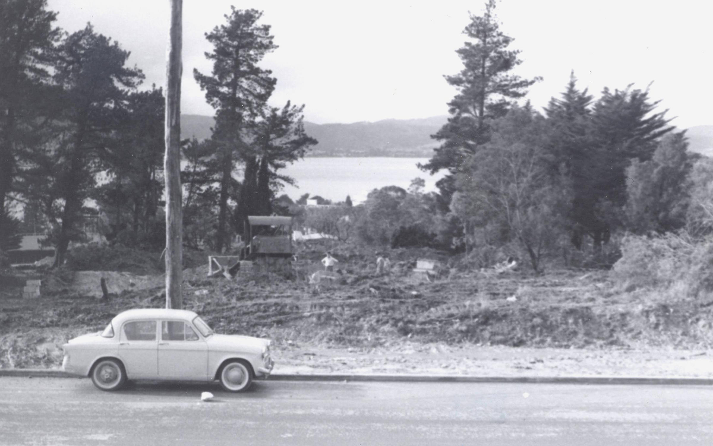 Boarding house site, 1963.