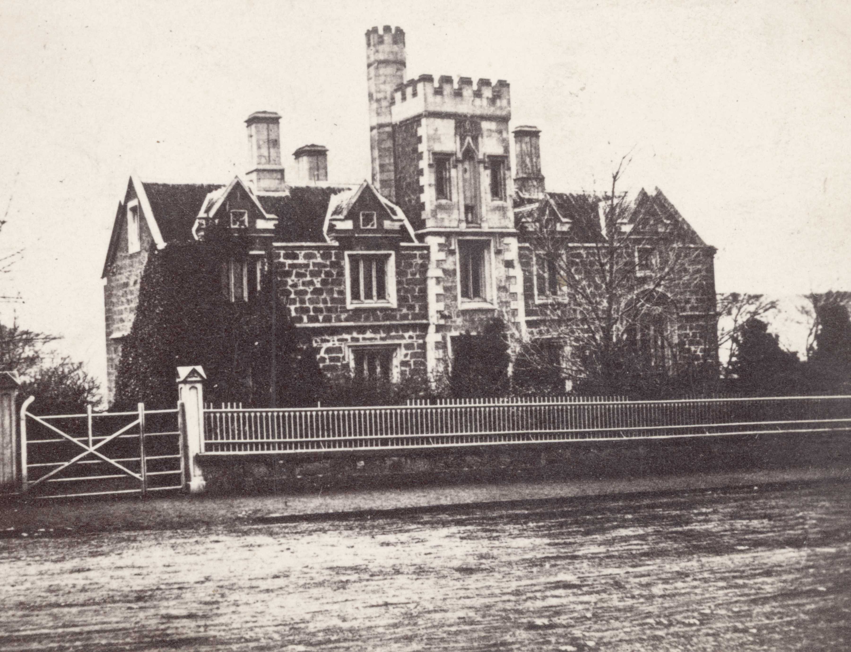 Hutchins schoolhouse, 1865 (S Clifford).