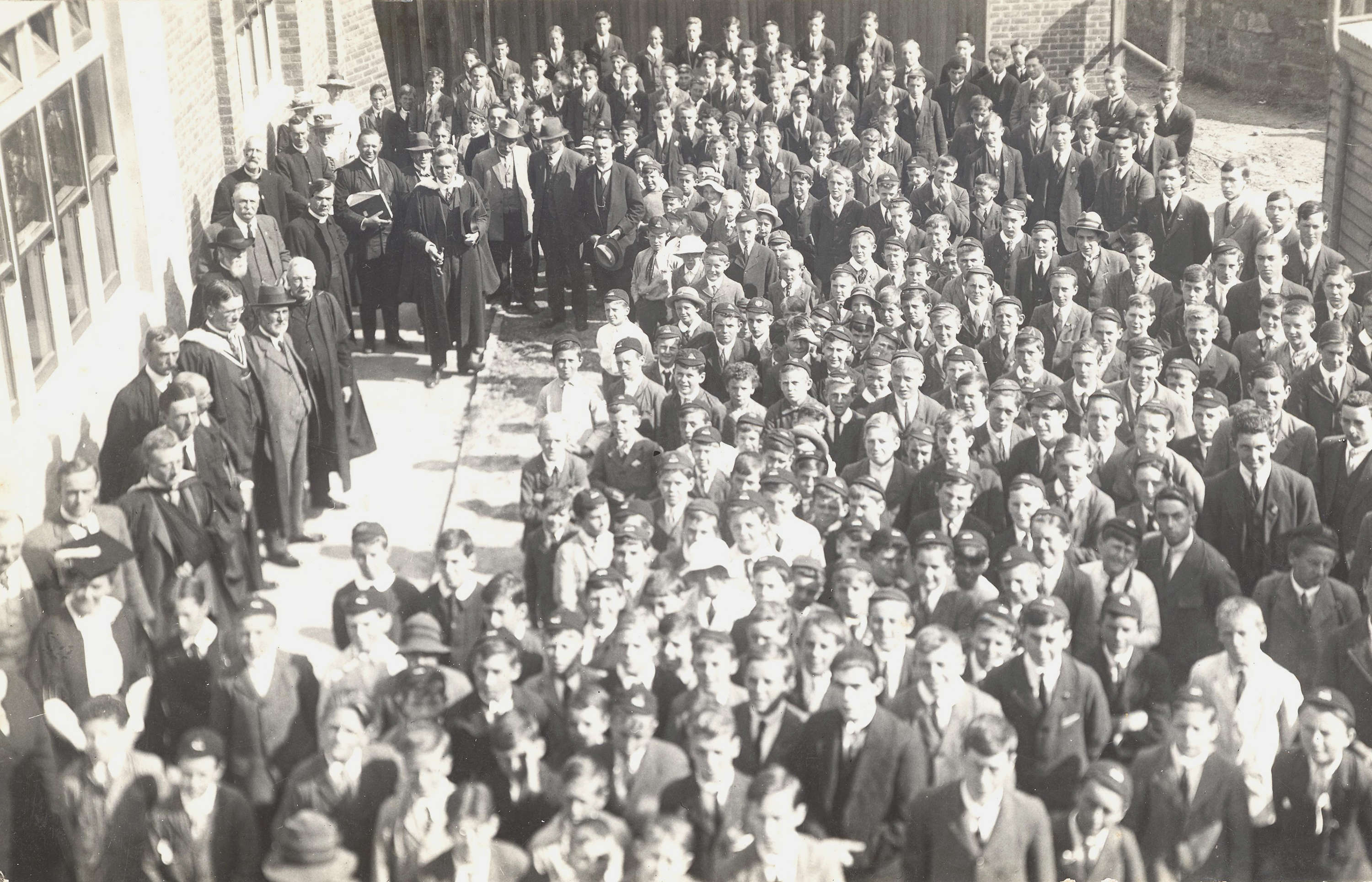 Junior School opening, 1919.