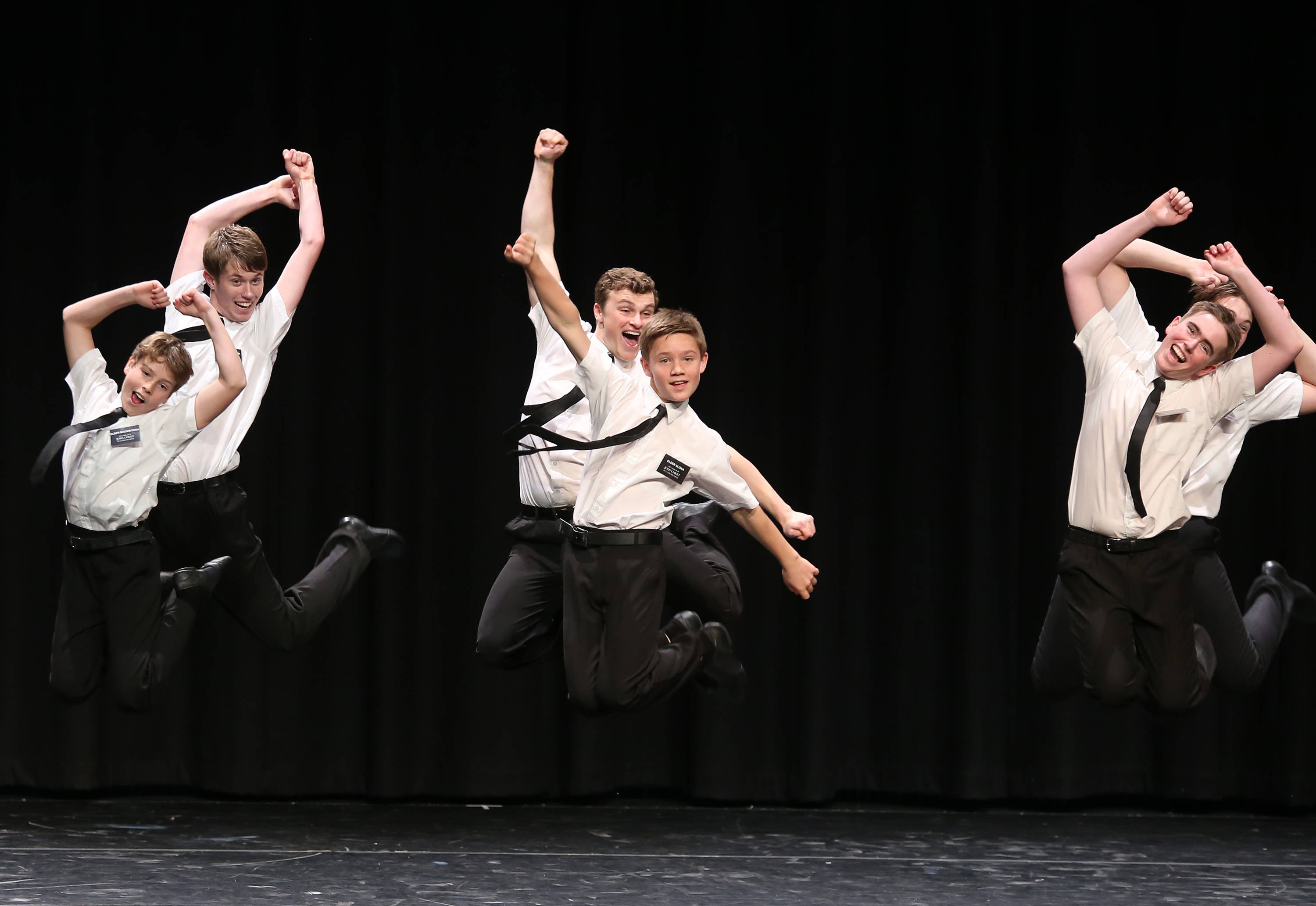 Middle School and Senior School Dance Troupe, c2015.