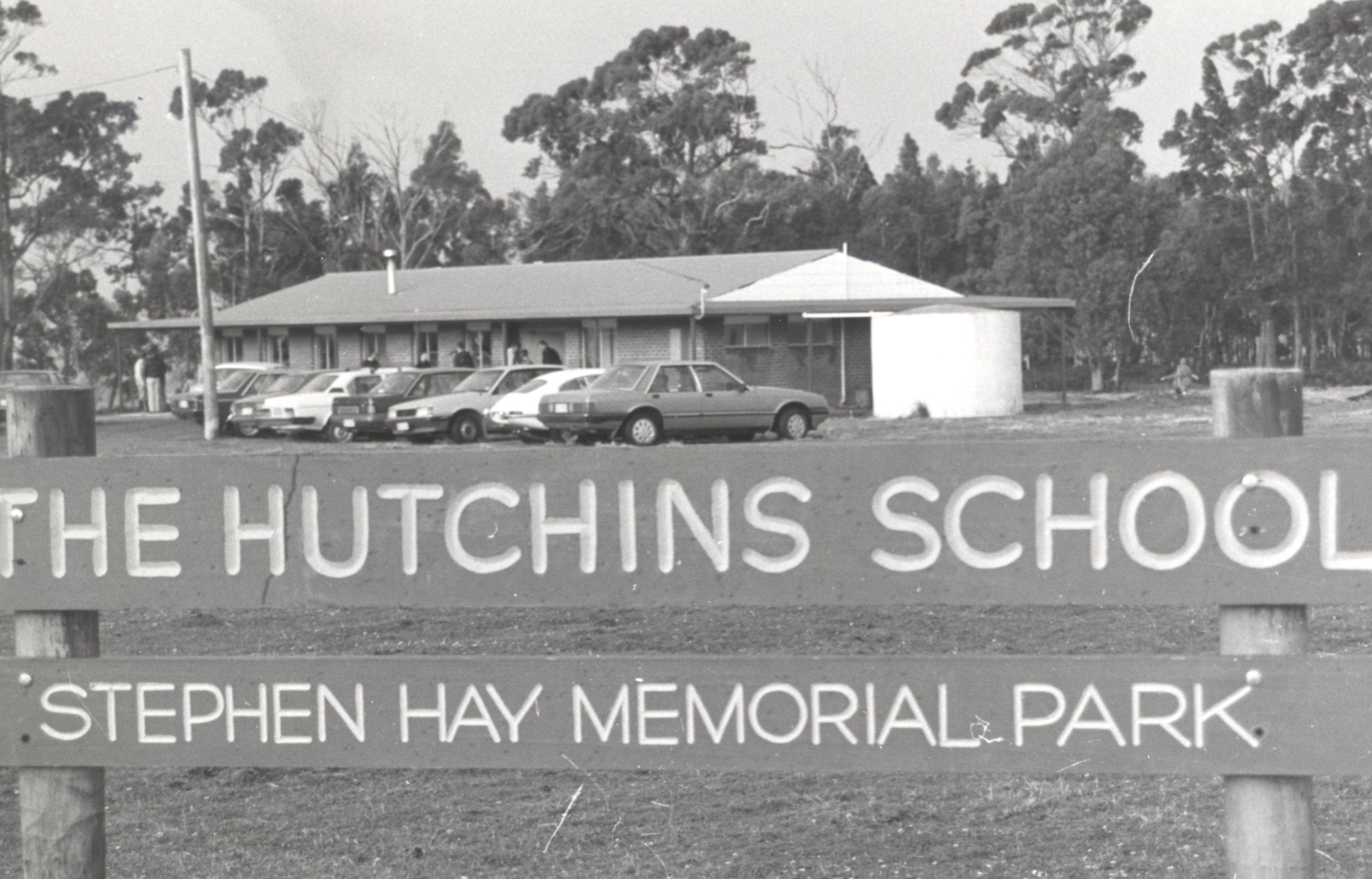 Stephen Hay Memorial Park opening, 1987.