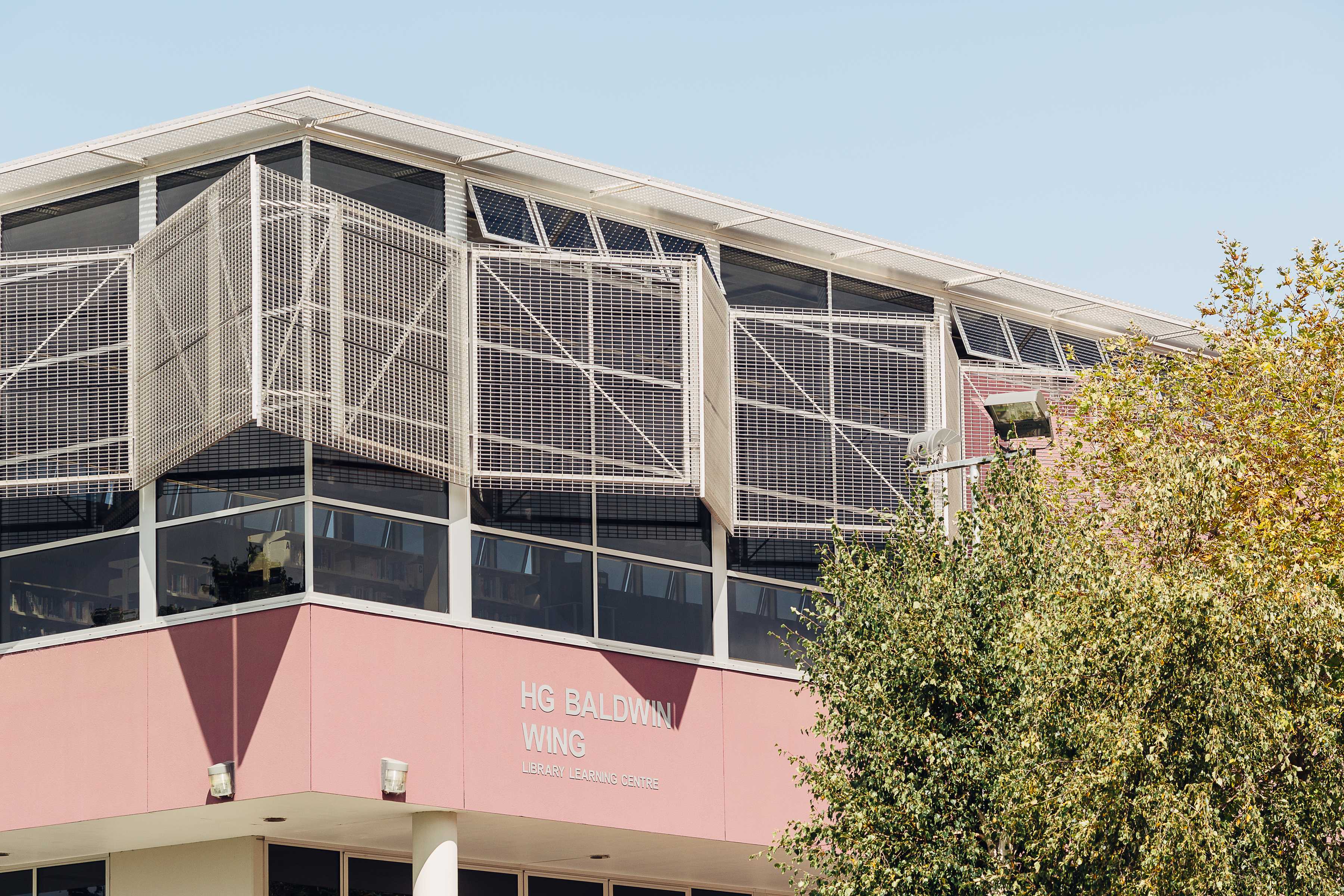 H G Baldwin Wing building exterior. Photo: Joshua Lamont.